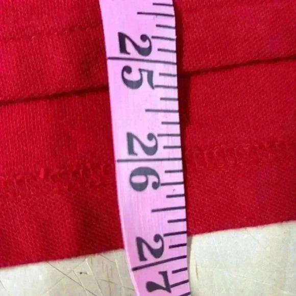 Men's Chaps Red 3 Button Shirt Size M - Picture 9 of 9